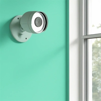 Fort Smith vivint camera facing a window